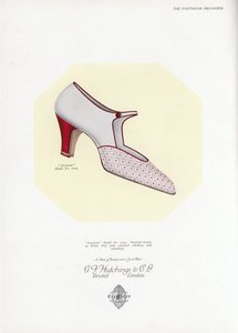 Reklame for damesko, 1930