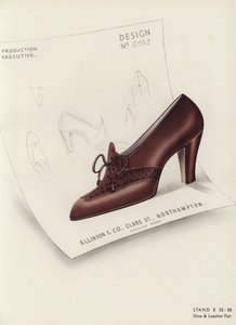 Reklame for damesko, 1930