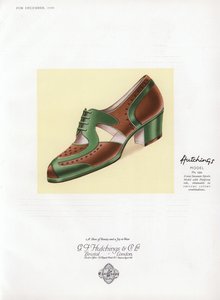 Reklame for damesko, 1930