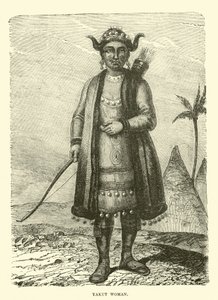Yakut woman  af English School