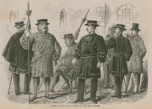 Yeomen of the Guard i deres gamle og nye kostumer af English School