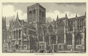York Cathedral, sydsiden af English School