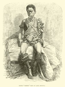 Young fetish man of Lake Jonanga  af English School