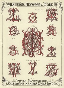 ZL, ZO, ZM, ZP, CBHM og SAJ, ZR, ZS, ZT, ZW, ZV, ZZ af English School