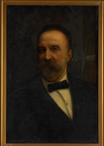 Zachariah Charles Pearson, ca. 1849-69 (olie på lærred) af English School