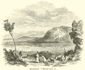Zarefat, 1 Kongebog, xvii, 9 af English School