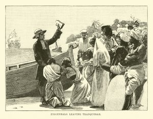 Gedehud forlader Tranquebar af English School