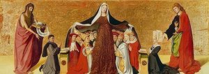 Beskyttende kappe Madonna. 1452