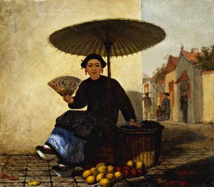 Frugtsælger, 1862