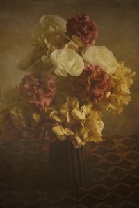Vintage blomsterbuket af Enrico Sottocorna
