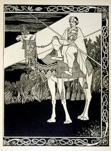 Enak før Gemorrhe (Gomorra), fra bogen Juda illustreret af Ephraim Moses Lilien (1874-1925). Lilian betragtes som faderen til den zionistiske ikonografi, skabt i Jugendstil (tysk art nouveau) stil. Han illustrerede 