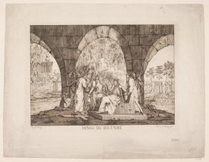 Minos og Voltaire af Erasmus Cristoffer Karlebye