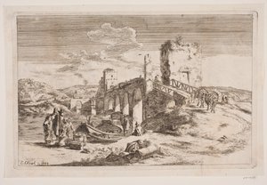 Milvio broen af Erasmus Sigismund Resch