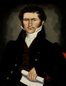 Gentleman fra Squire Williams House af Erastus Salisbury Field