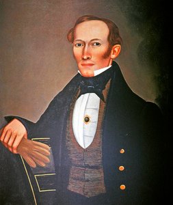 Mr. Pearce, ca. 1835 (olie om bord)