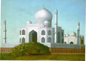 Taj Mahal, ca. 1860-1880 (olie på lærred)