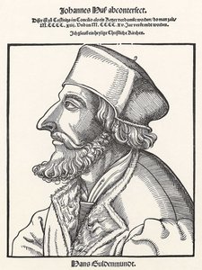 John Hus af Erhard Schon