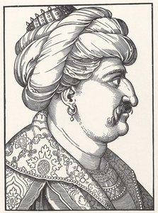 Portræt af Sultan Suleiman I den Storslåede