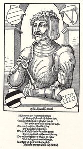 Portræt af Ulrich von Hutten 1488-1523