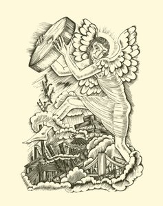dommedag af Eric Gill