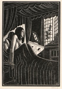 Efterårsmidnat af Eric Gill