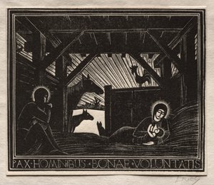 Julegaver: Dawn af Eric Gill