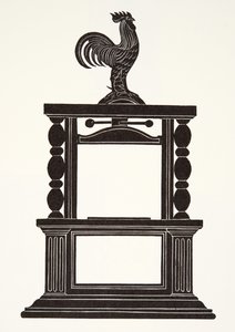 Hane og trykkeriet af Eric Gill