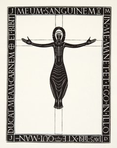 Krucifiks af Eric Gill