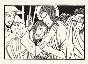 Kys af Judas af Eric Gill