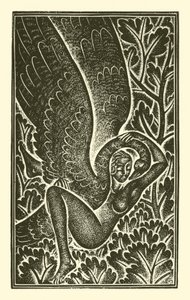 Leda elskede af Eric Gill