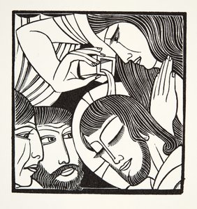 Maria Magdalene af Eric Gill