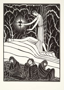 Kvalen i haven af Eric Gill