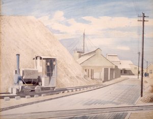 Cementværker af Eric Ravilious