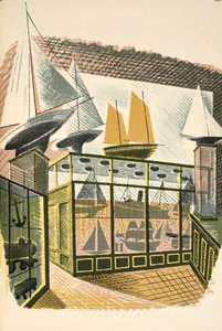 Model Ships and Trains, illustration fra 