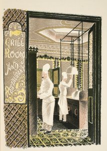 Restaurant and Grill Room, illustration fra 