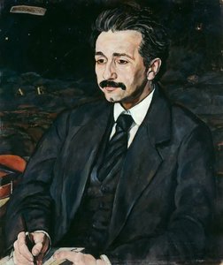 Portræt af Albert Einstein 1879-1955, 1917.
