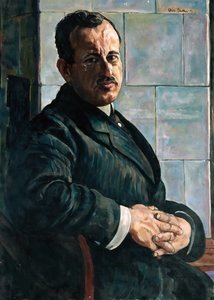 Portræt af Georg Hermann 1871-1943, 1917-1918.