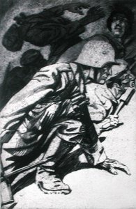 Stormen, illustration fra en folio af tryk udgivet i Leipzig af Erich Erler