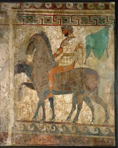 En rytter i et optog af Erich Lessing