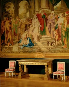 Konsol fra kejserinde Josephines store salon ... af Erich Lessing