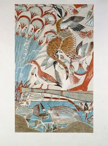 Detalje: Jagt på fugle i sumpene ... af Erich Lessing