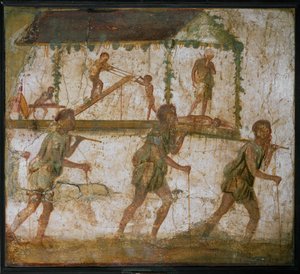 Snedkernes laugs ferculum af Erich Lessing