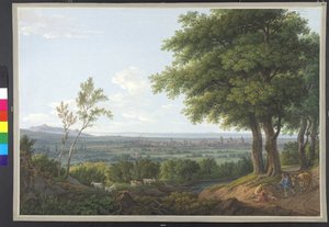 Gouache af Franz Jaschke