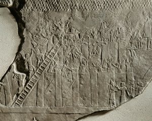 Kong Ashurbanipals felttog mod Elam ... af Erich Lessing