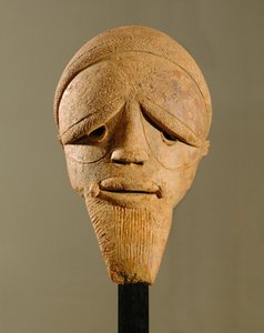 Mandshoved, Sokoto-skulptur, Nigeria (terrakotta)