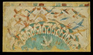 Malerier fra Metjetjis grav... af Erich Lessing