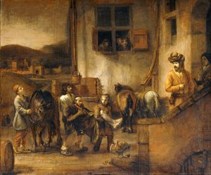 Lignelsen om den barmhjertige samaritaner ... af Erich Lessing