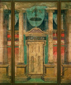 Scenisk udsmykning, døråbning af Erich Lessing