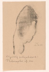 abstrakt hoved Idealists II and Further Notes (original serietitel) af Erich Wichmann