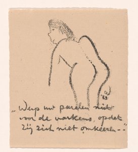 Bøj dig over nøgen figur Idealists II and Further Notes (original serietitel)